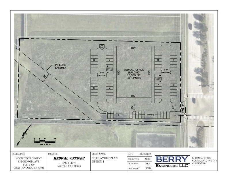 Mont Belvieu Medical Office Building Available to Lease — Noon Development