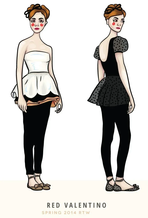 Red Valentino Spring RTW 2014