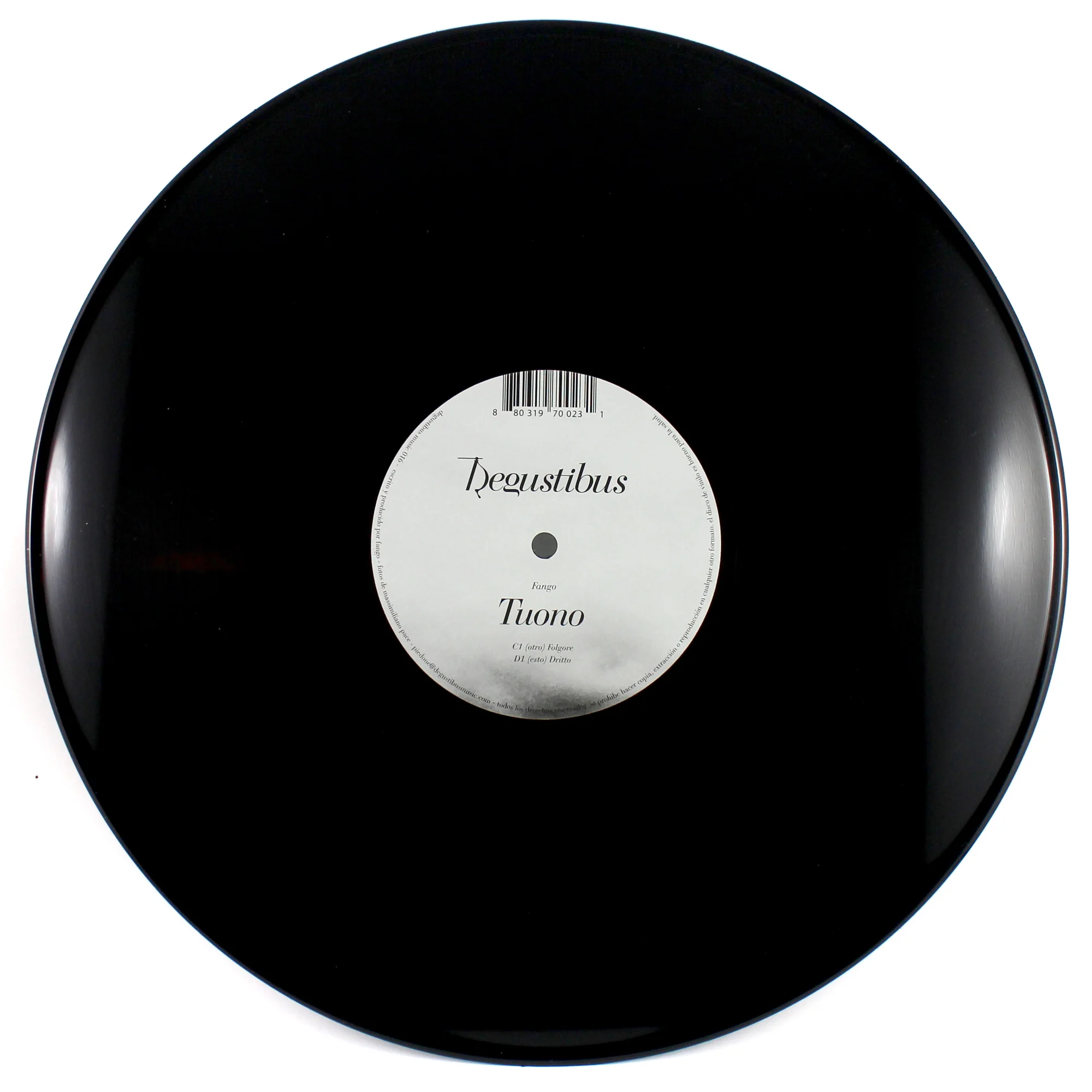 Fango - LP - Tuono - Degustibus - Music - Vinyl - Tuono- Lampo - Folgore - Dritto