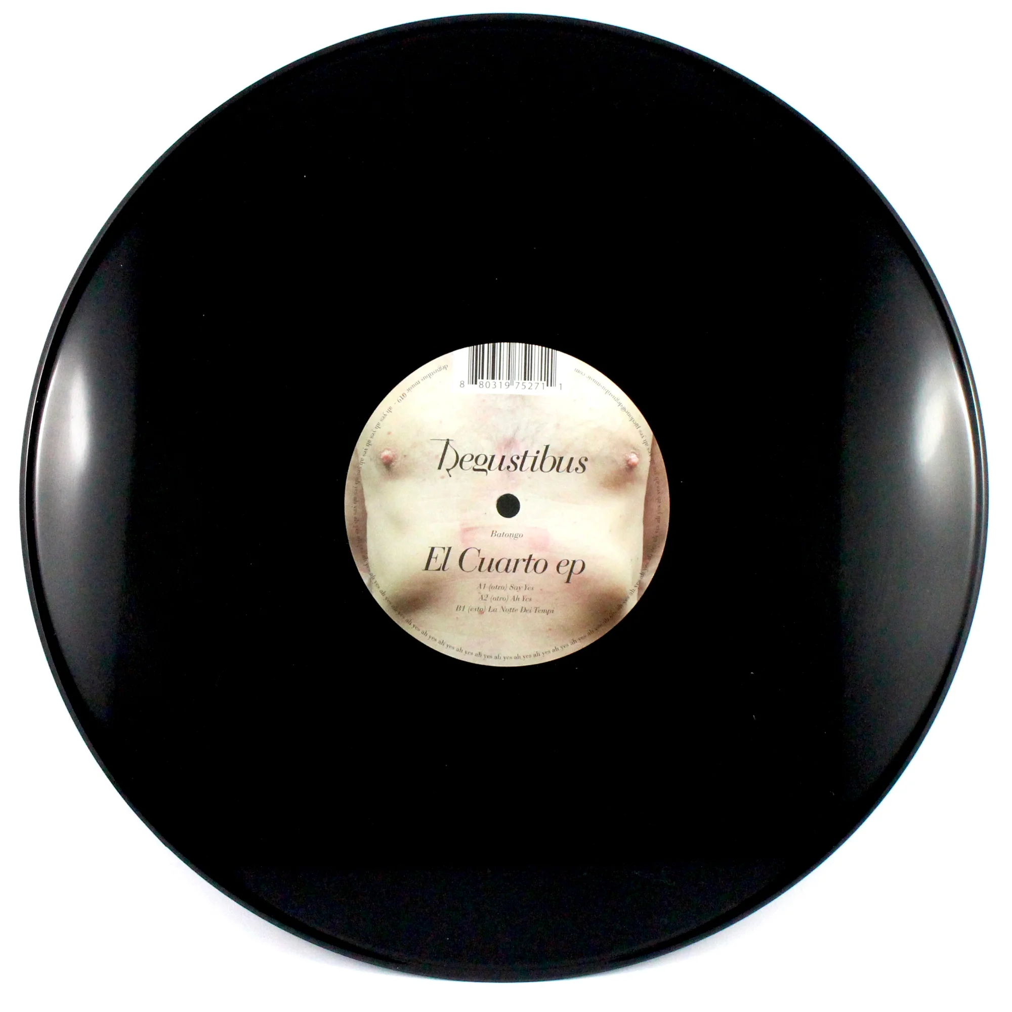 Batongo - El cuarto EP - Notte Dei Tempi - Ah Yes - Say Yes - Degustibus Music - Vinyl
