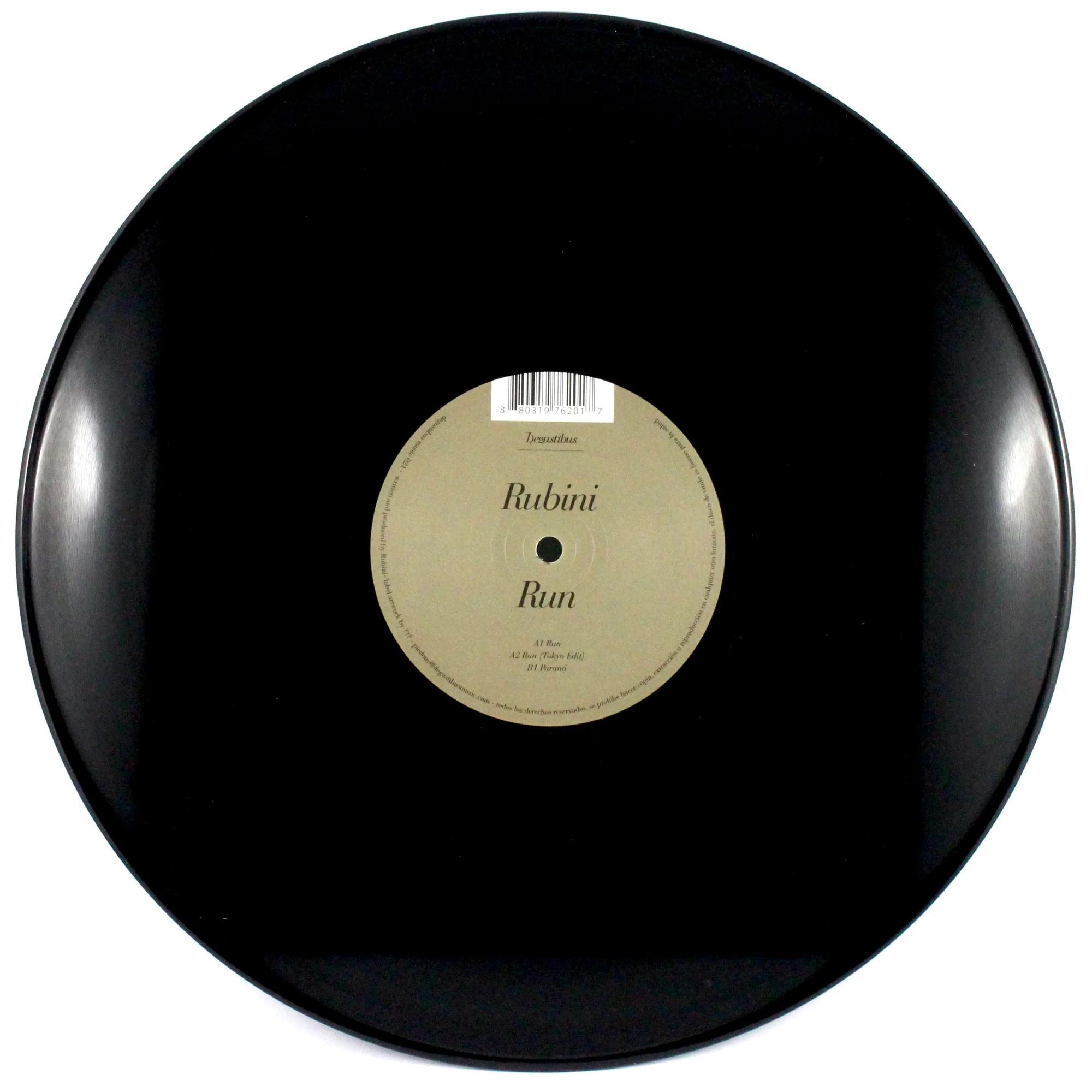 Rubini - Run - Vinyl - Degustibus Music - Parana