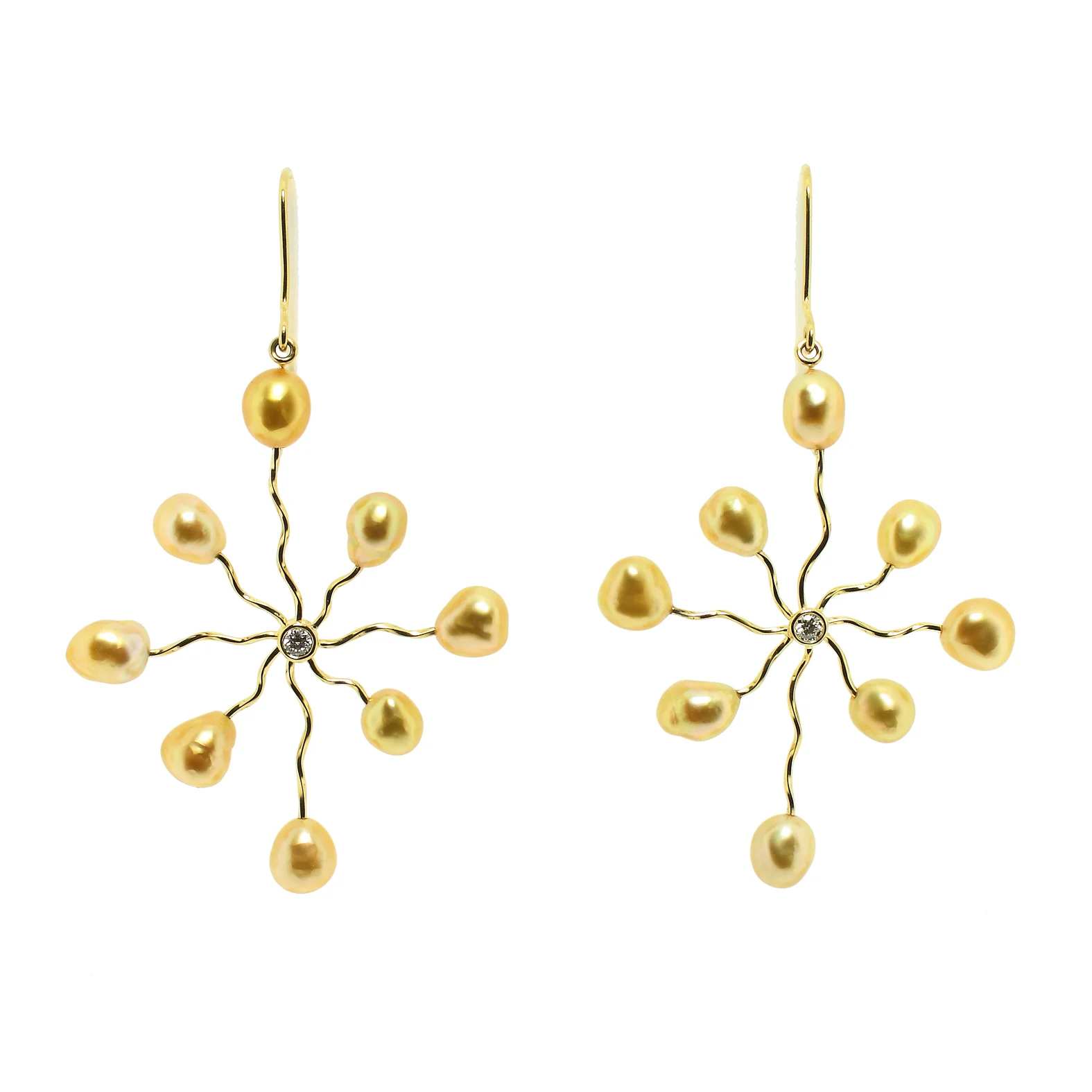 Sea Star Dangle Earrings