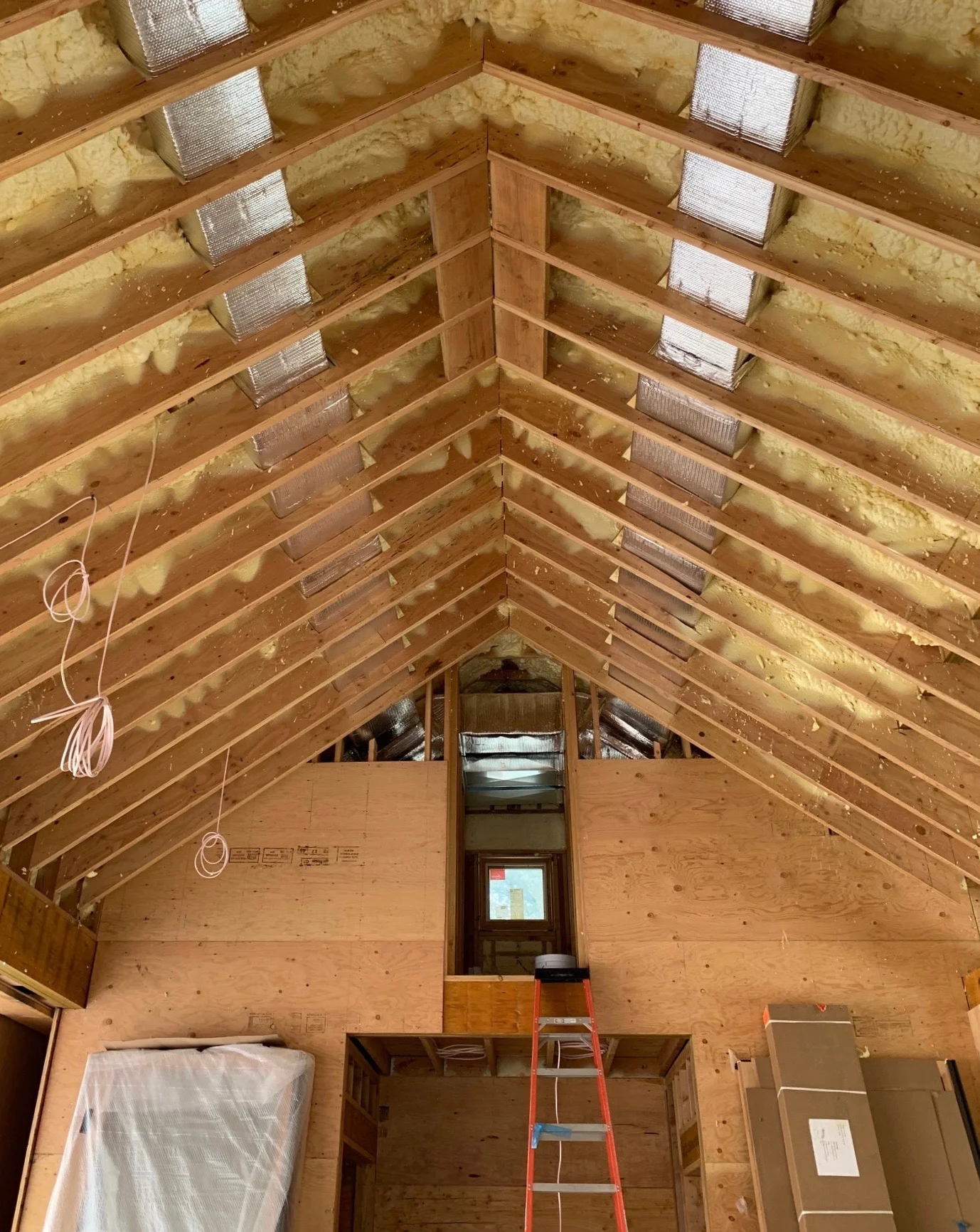 Careful planning insures all the mechanical systems will be completely concealed.