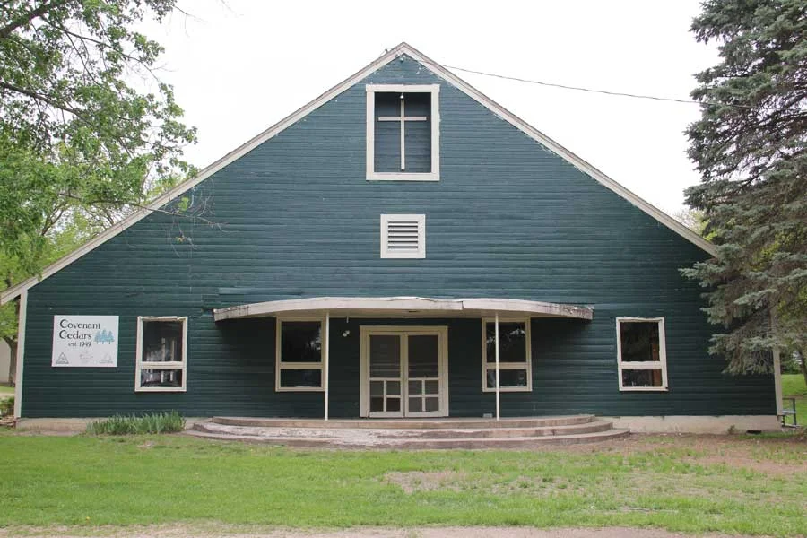 The Rec Hall at Camp Covenant Cedars, where I spent much of my youth hating myself.