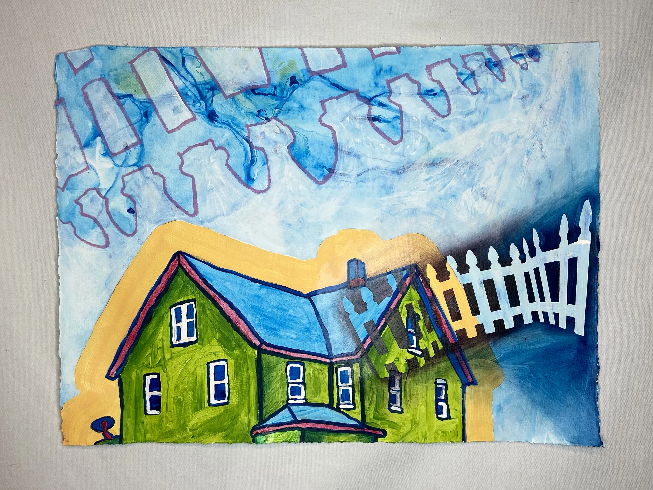 untitled (fence study 2)