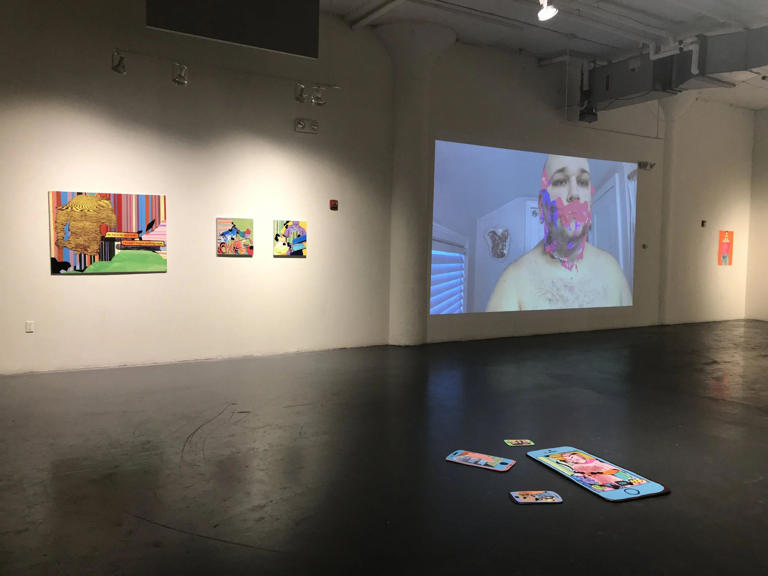Thor's Not a Homo (installation view)