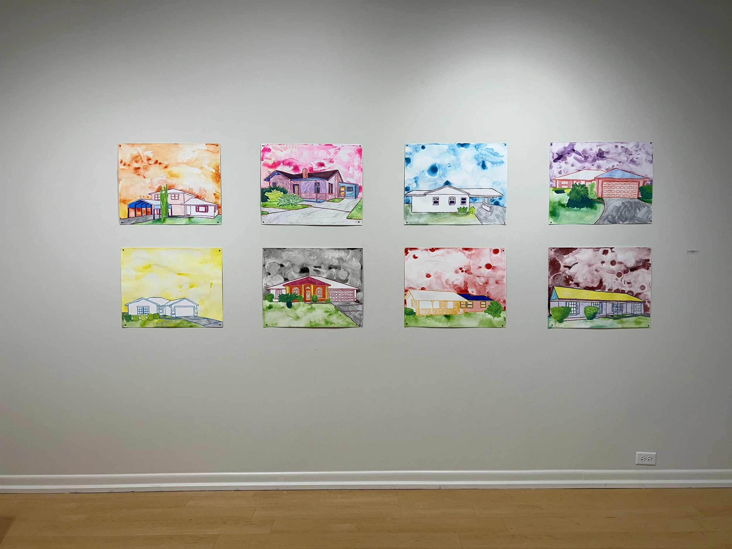 foreclosure studies (installation view)