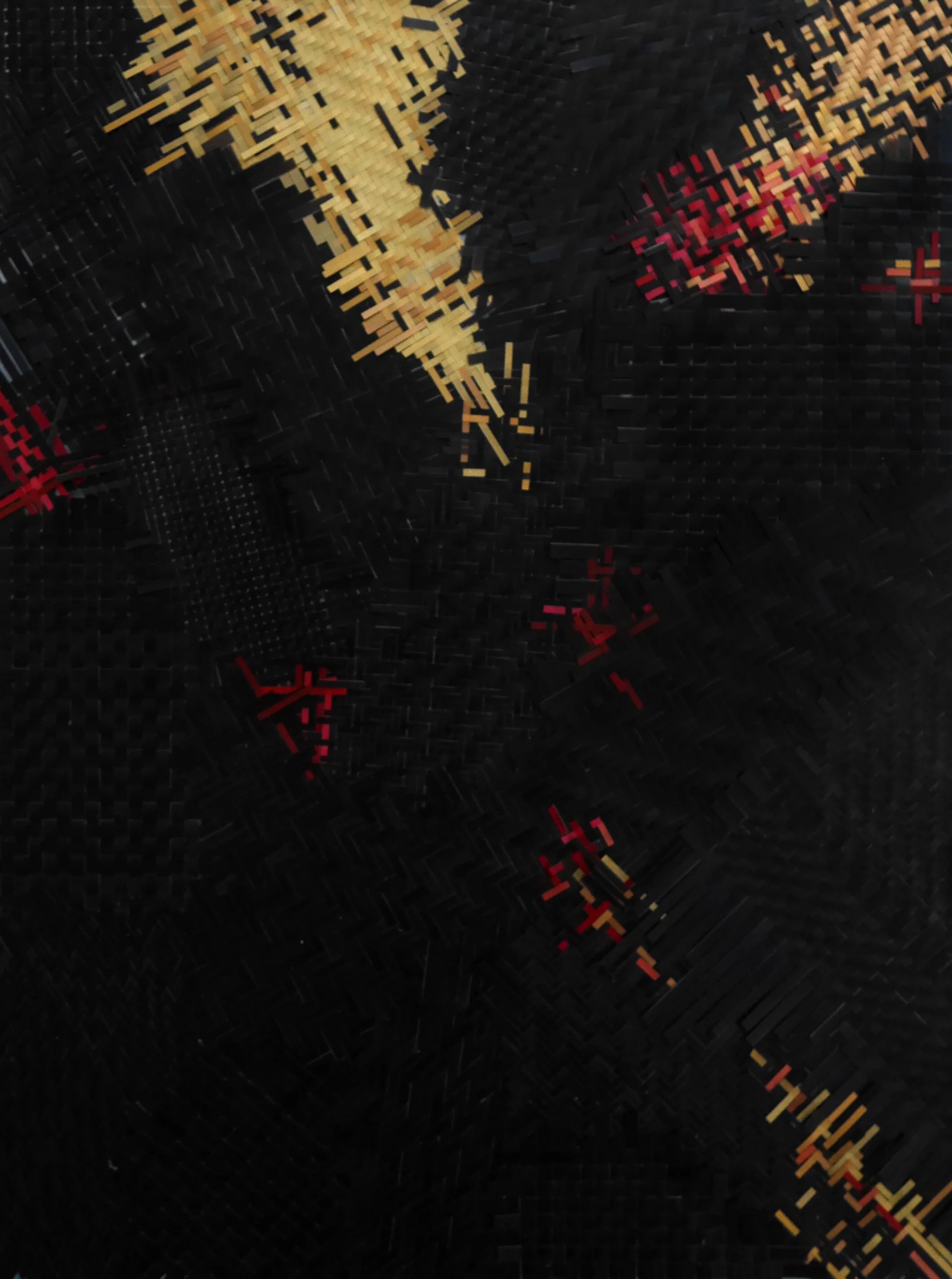  17.25" x 23.25"  Mixed Media  2019 