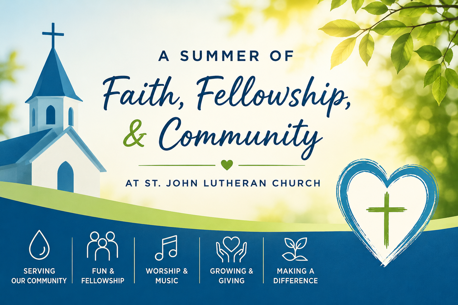 A Summer of Faith, Fellowship, and Community at St. John Lutheran Church