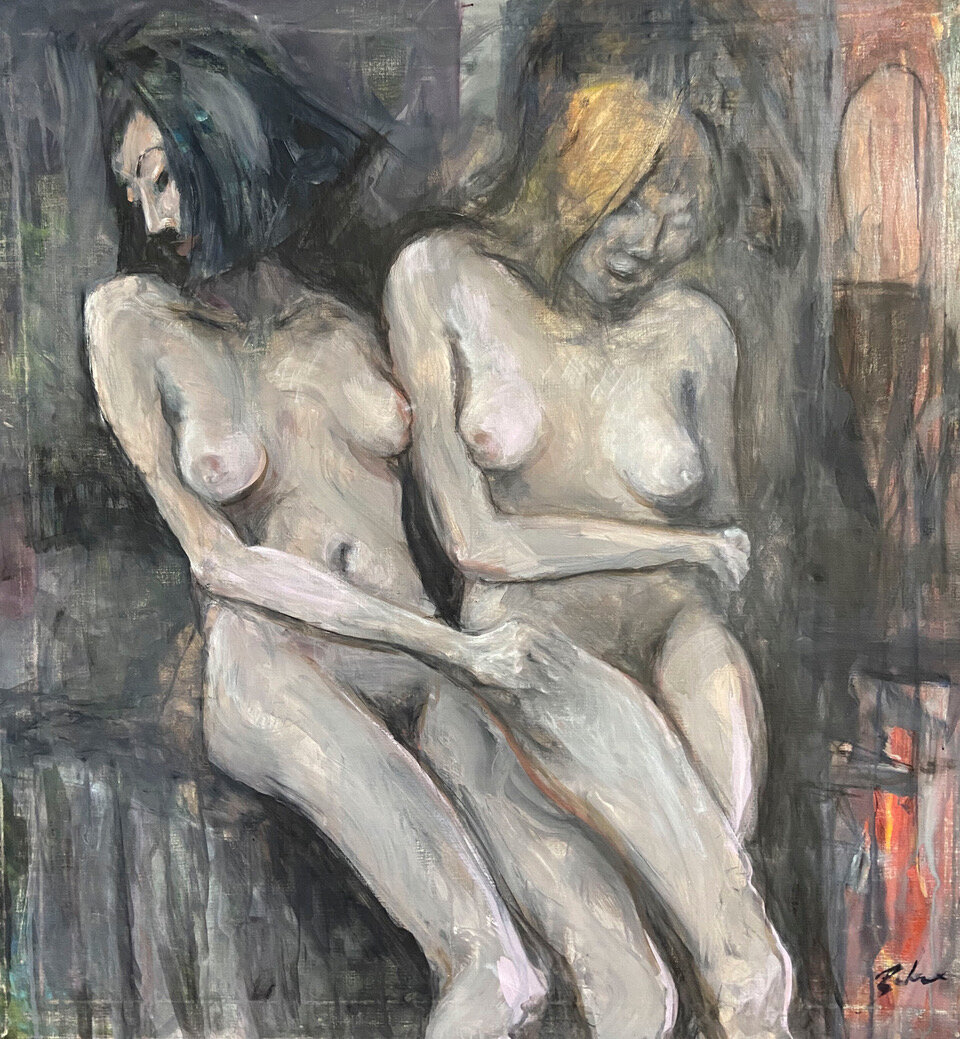 “The Giacometti Girls” by Leigh Bohne
