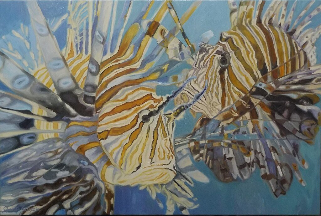 "Sea Lions" by Clarita Scioscia
