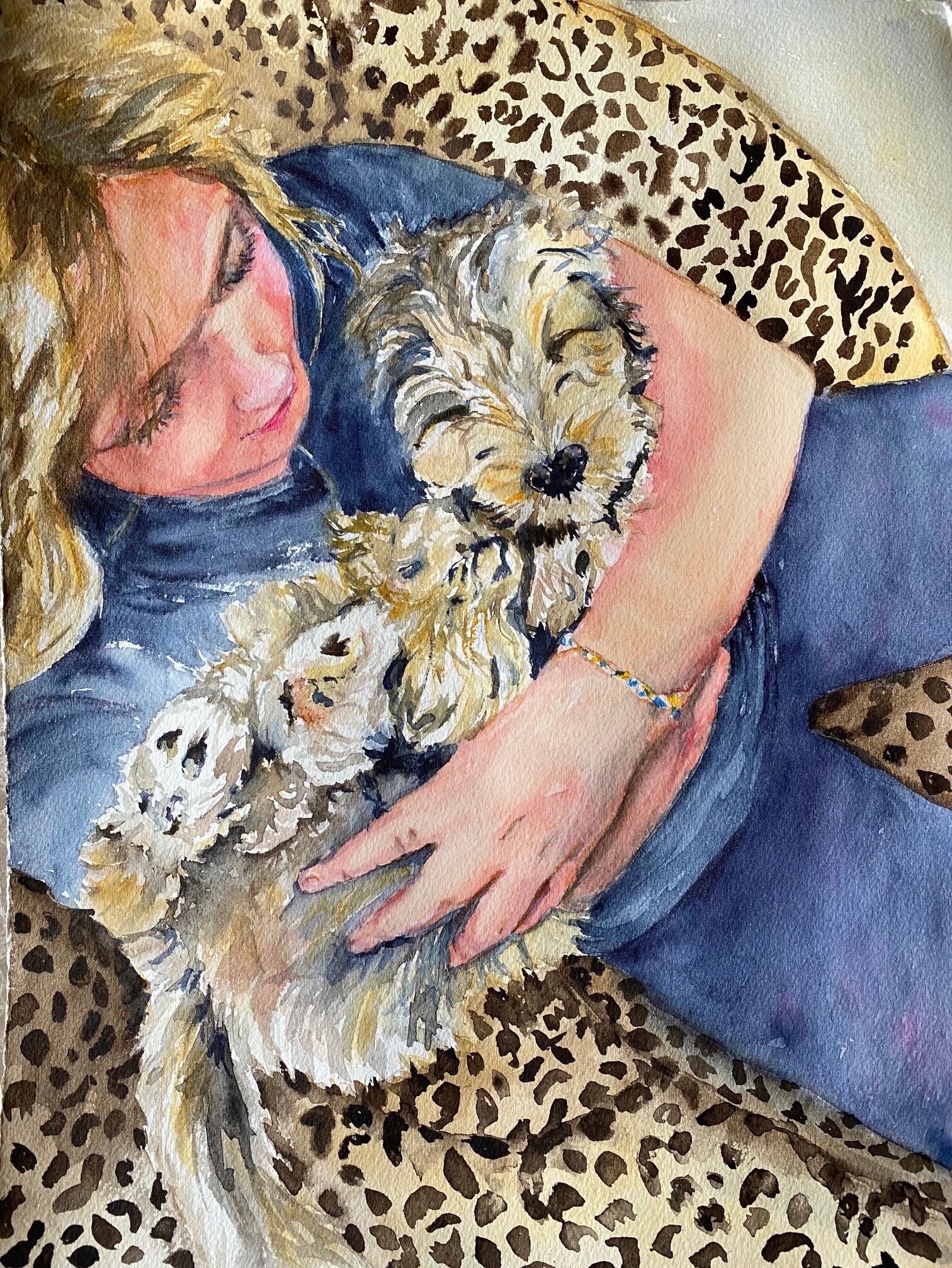 "Puppy Love" by Francine Hudak