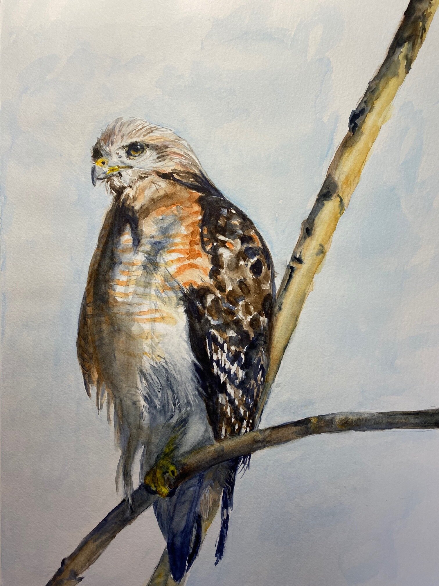 "Waiting for a Customer" by Francine Hudak