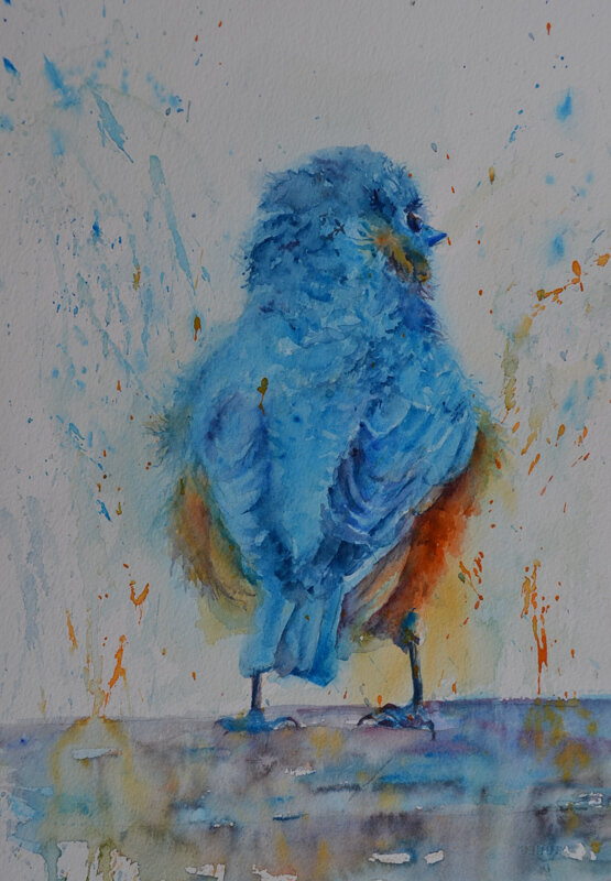 "Shaking Off Winter" by Deborah Biasetti