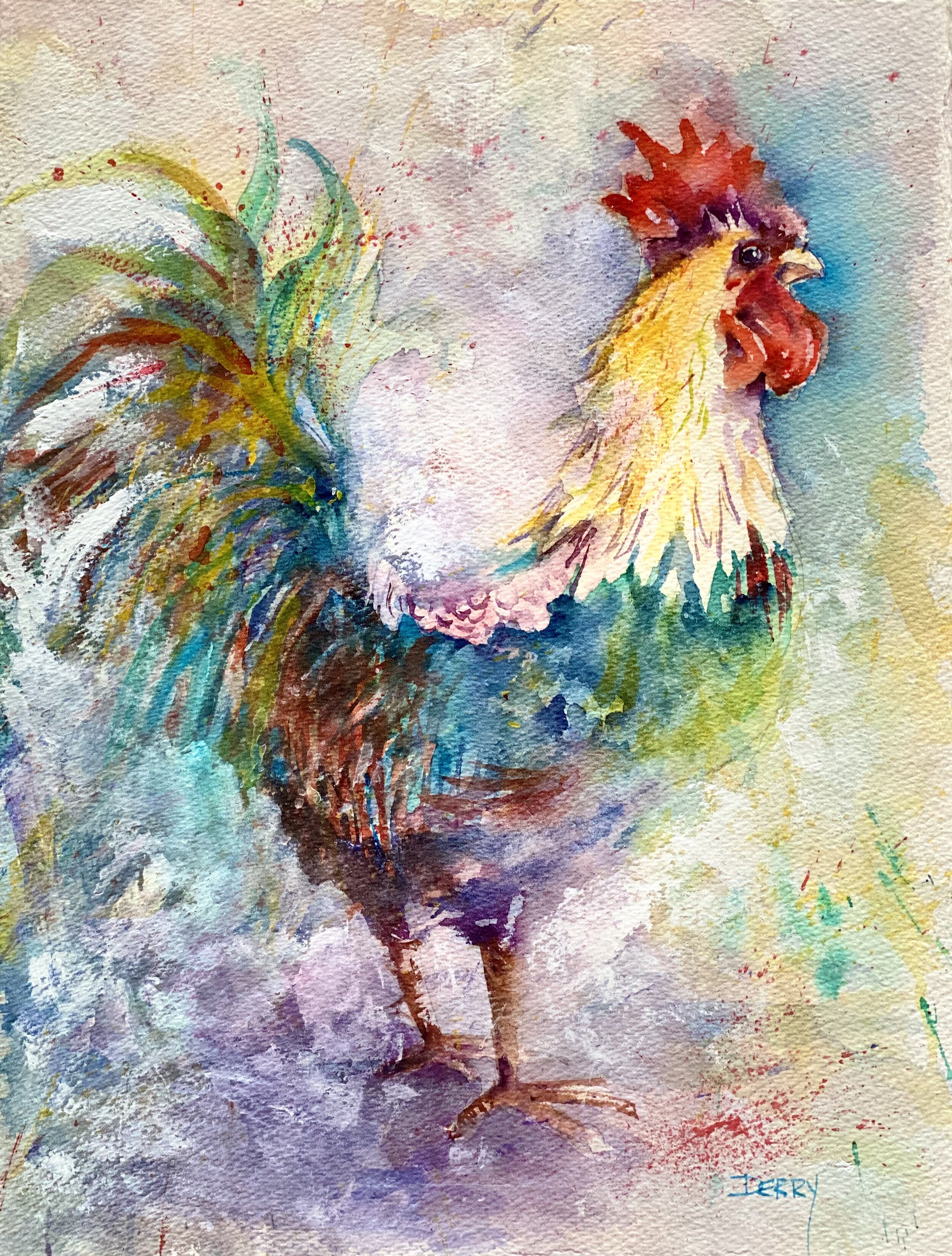 "Rooster Swagger" by Derry Macdonald