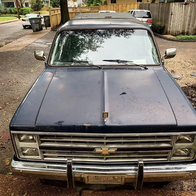 1985 Chevy K5 Blazer. She spent her entire life as a farm truck until a good friend bought her and decided to bring her back to life. We did a 5-stage paint correction to bring the paint to is original luster.