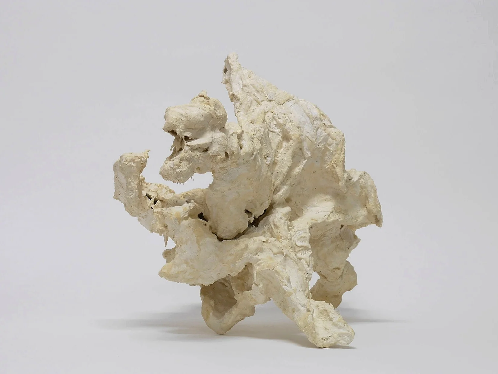 taking a deep breath