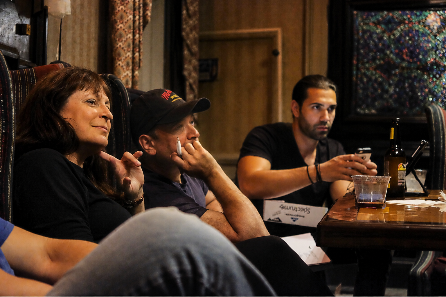 Mel, Bobby, Frankie The Overnight table read