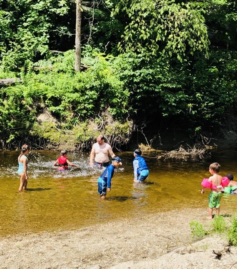 playing in river.JPG