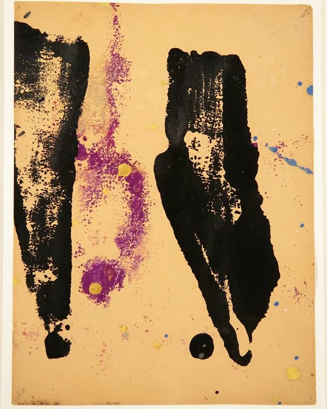 &quot;Monotype 20&quot;, oil on paper.  1949.  One of 59 monotypes Harry made in Mexico while recovering from a massive epileptic episode.  For a fuller explanation of the context and importance of Harry's​ monotypes please visit this link...http://h