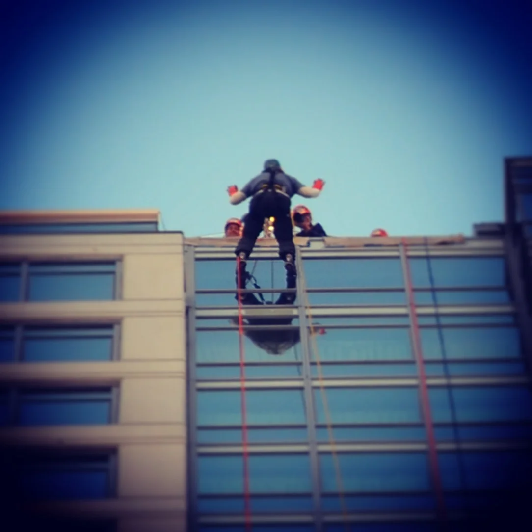  Rappelled down a 30 story hotel in Chicago. 