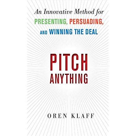 Executive #Bookshelf : Pitch Anything - Oren Klaff @pitchanything