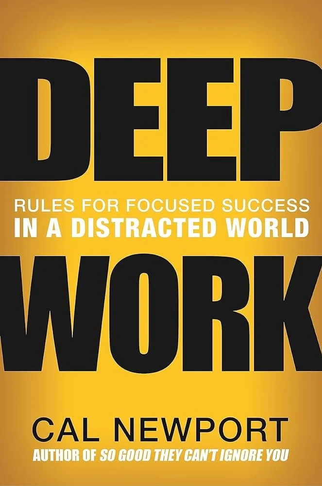 Executive Bookshelf : Deep Work: Rules for Focused Success in a Distracted World -  Cal Newport
