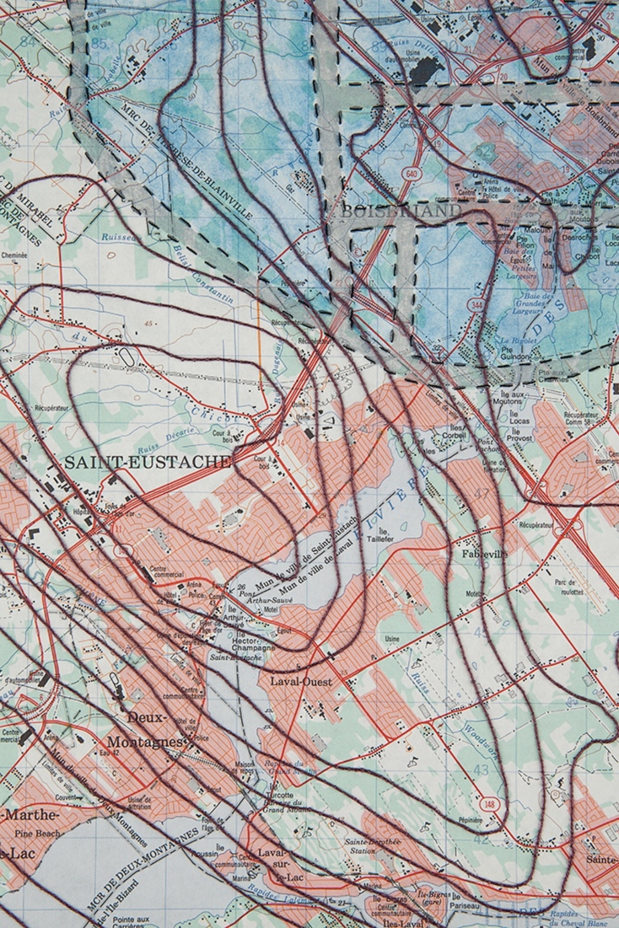 Studies for a Non-Historical Atlas: Mountain Detail