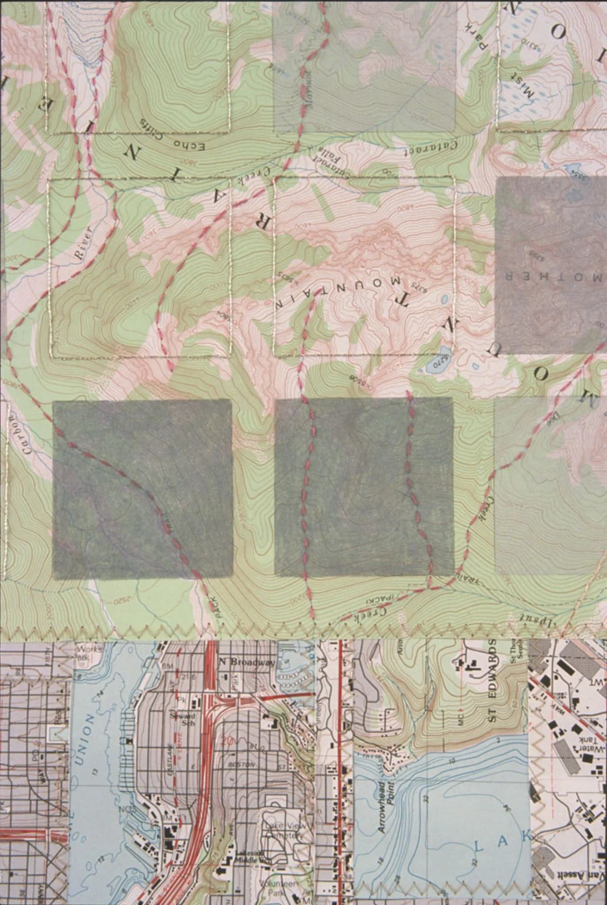 Mountain Meditation: Detail