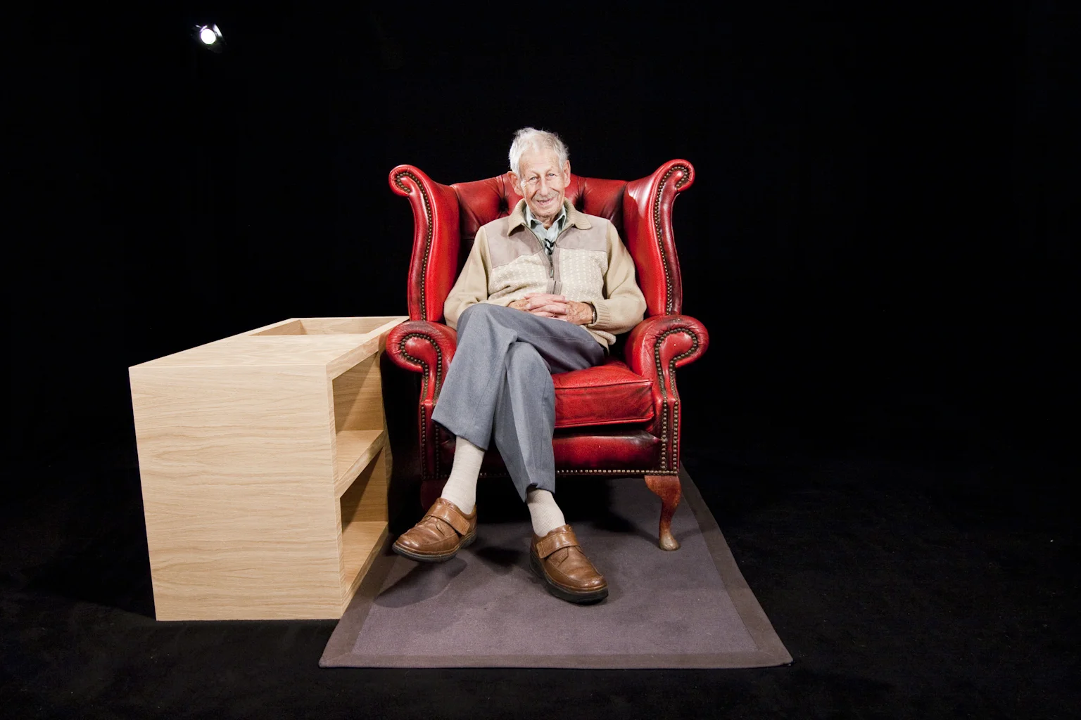  Steven Mendelsson enjoying the cameraderie of the film crew. 