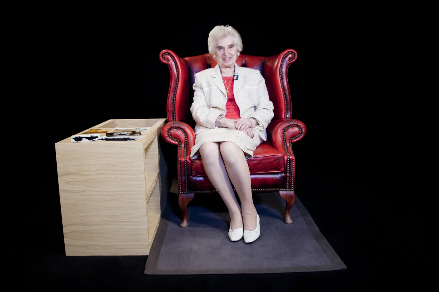  Renee Salt having completed the marathon 1,000-question sessions 