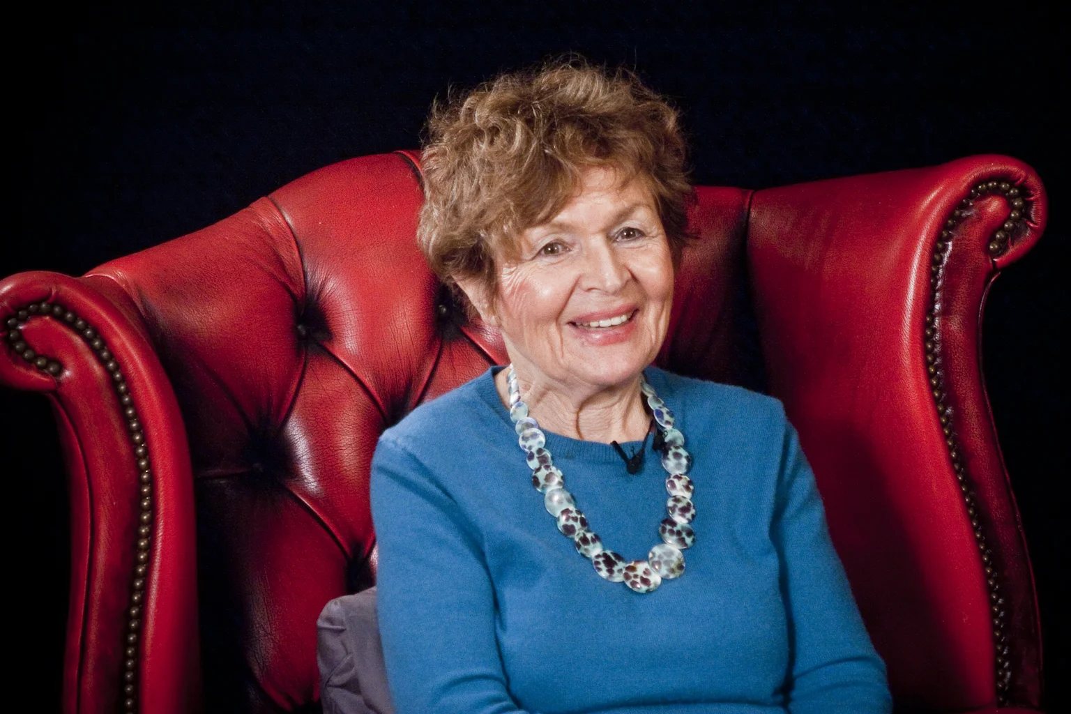  Janine Webber wearing a huge smile 