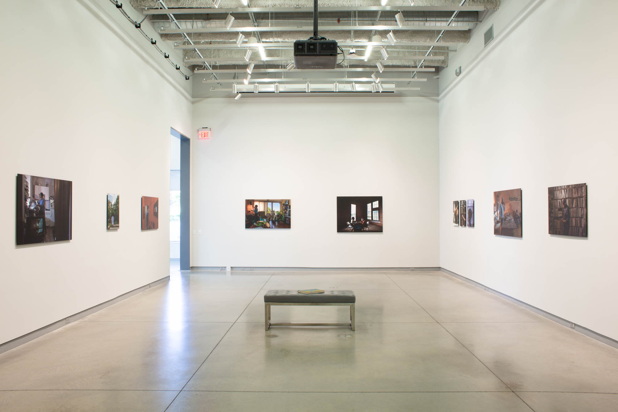 Installation view, courtesy of University Galleries. 