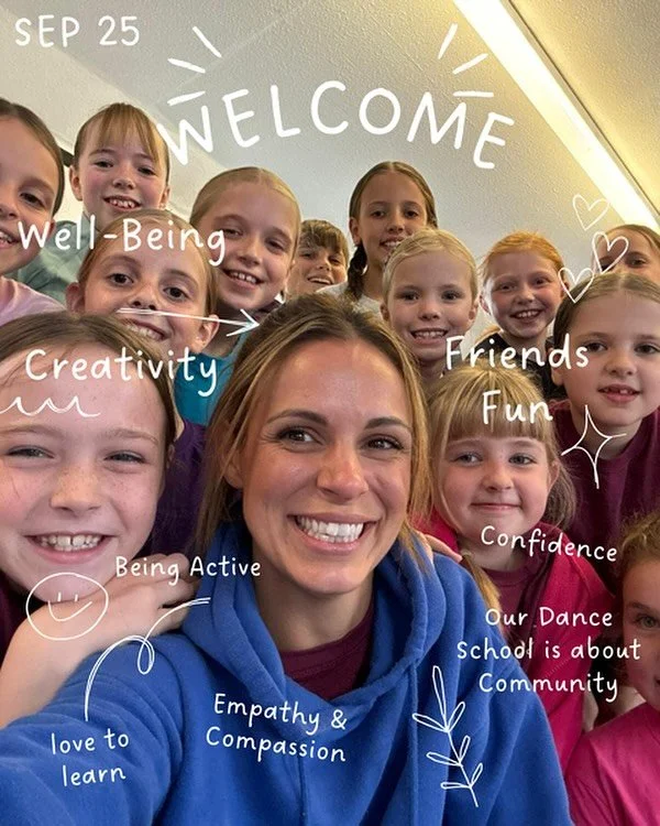 Welcome to all of our lovely new dancers &amp; families joining the studio this September. It&rsquo;s been wonderful to see new faces this Autumn and we are so pleased to have you with us. Welcome to the DA community 🍂