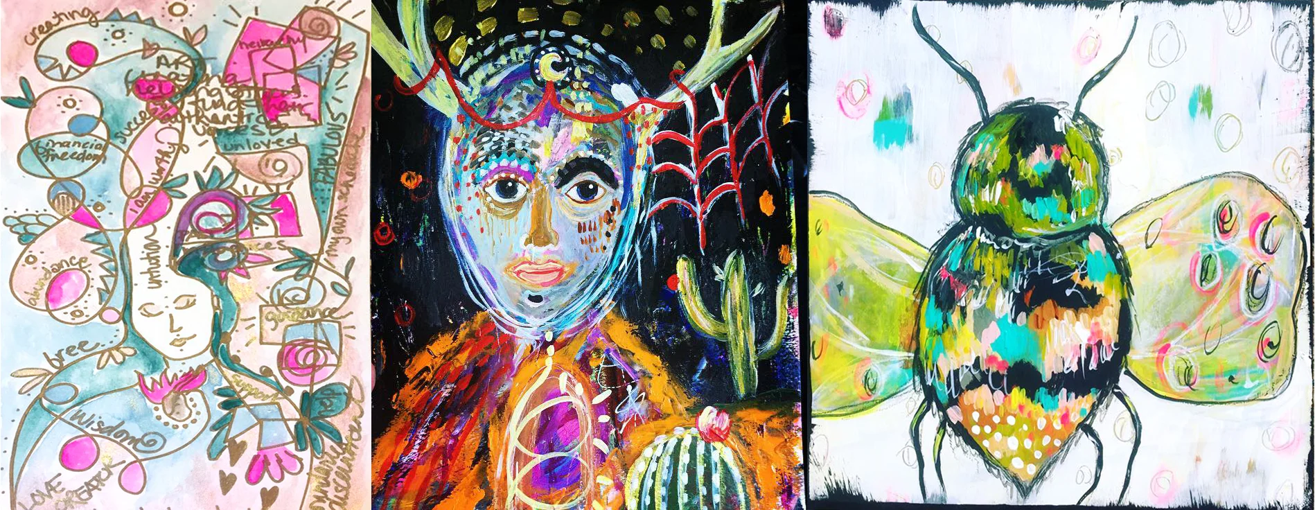 Kimberley Heil's take on the lessons by Shiloh Sophia, Mystele Kirkeeng and Micki Wilde