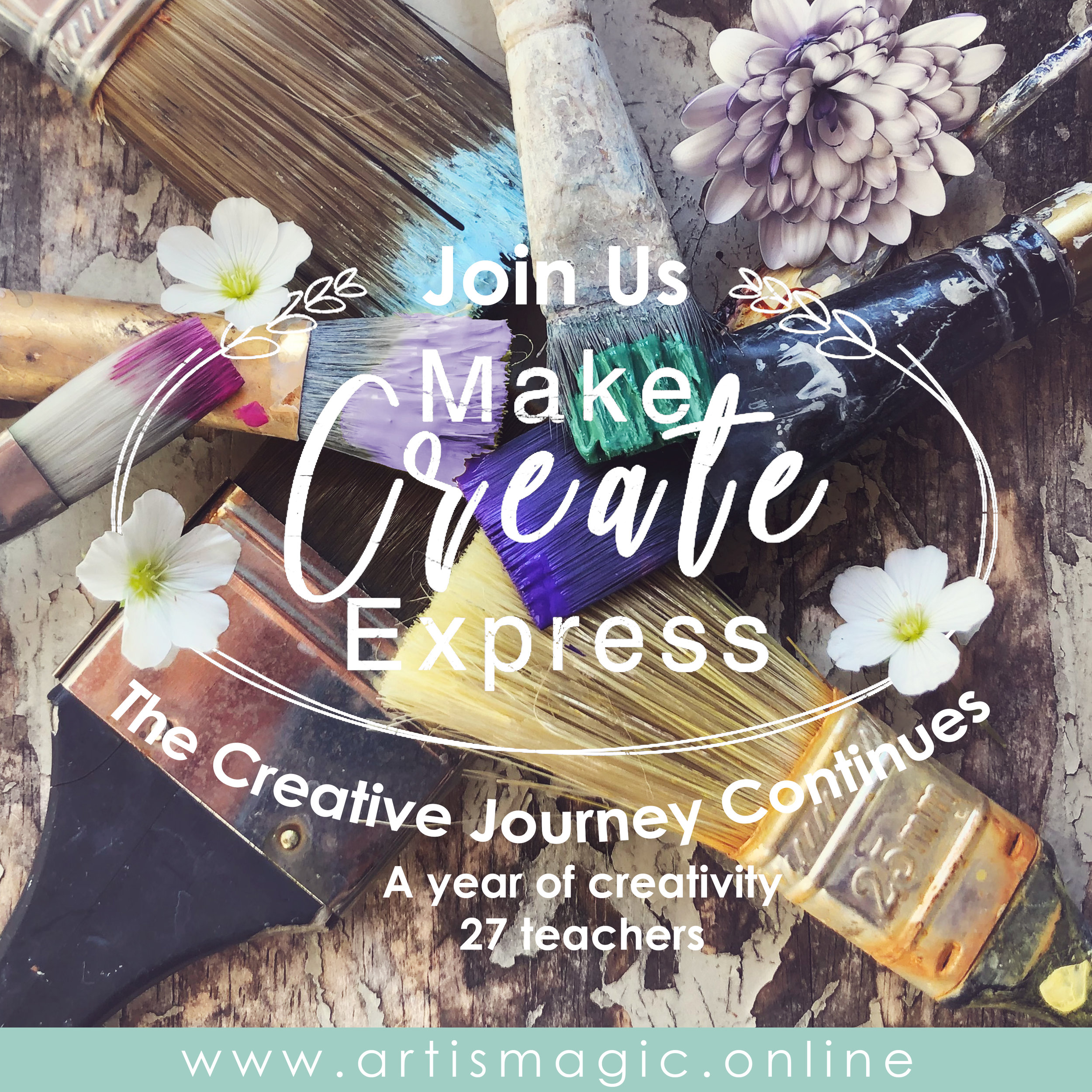 Make Create Express 19 — Art is Magic