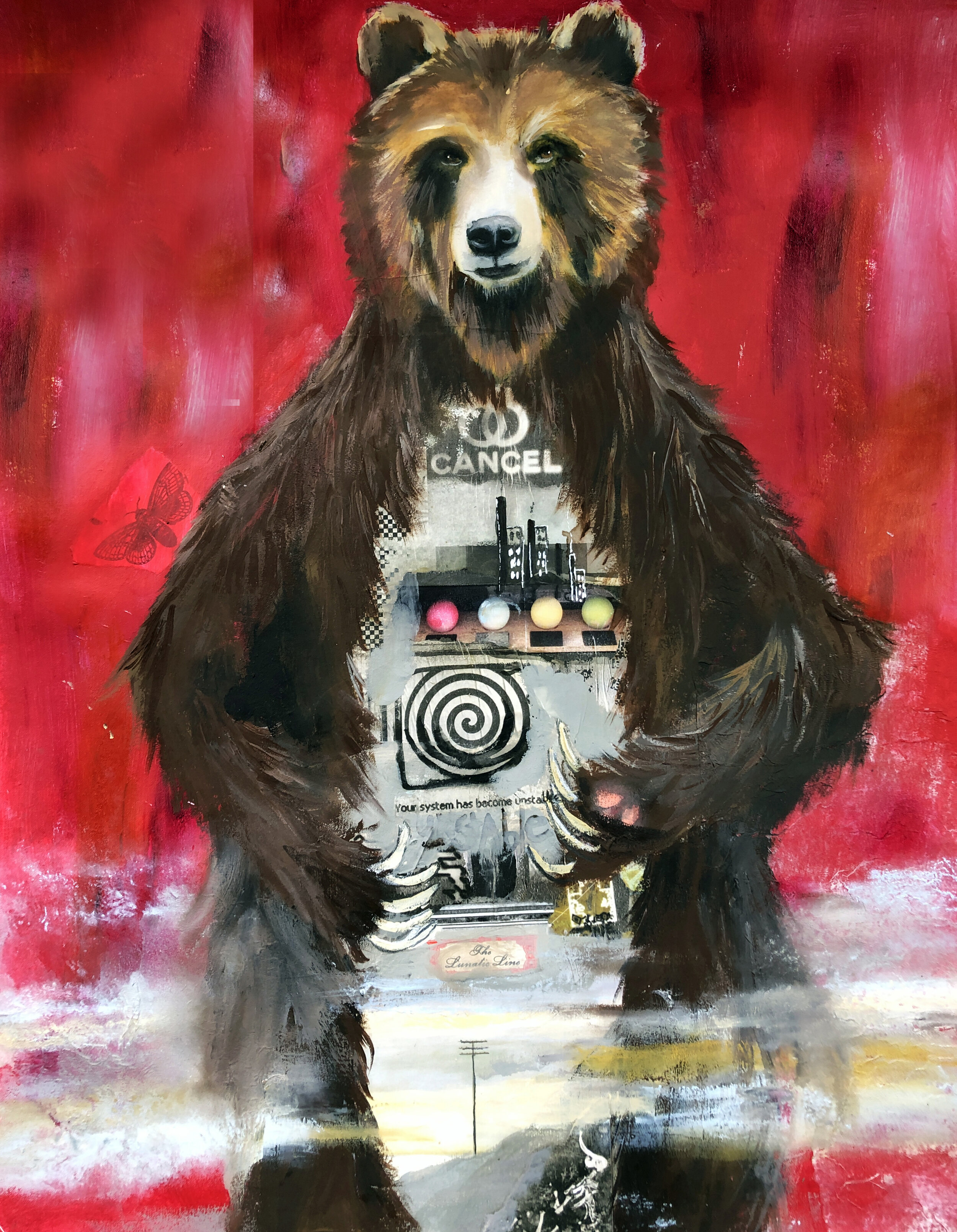 Unstable bear by Fonda Clark Haight.jpg