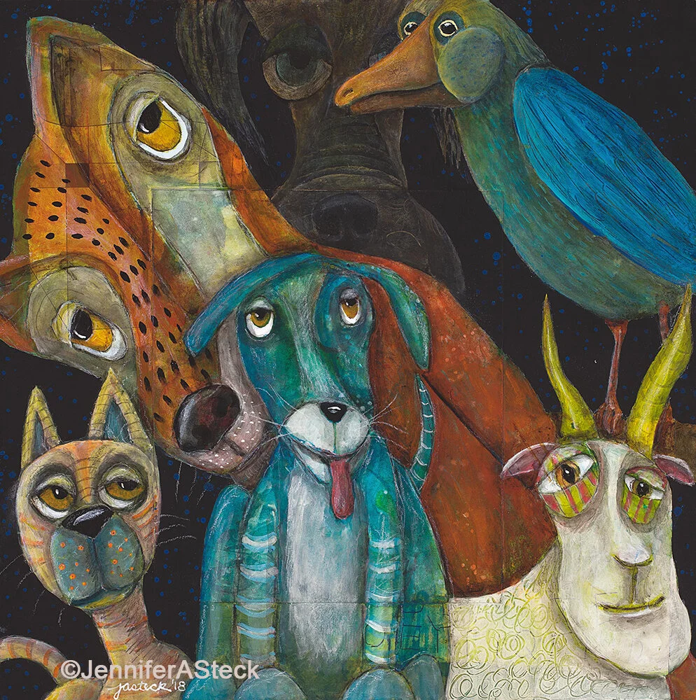 Talking with Artists- Jennifer Steck — Art is Magic
