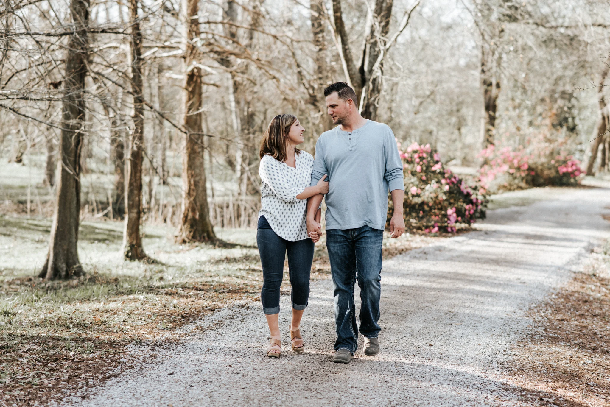 Windrush Gardens, LSU Rural Life Museum, LSU AgCenter Botanic Gardens Engagement Session in Baton Rouge, Louisiana by Magnolia and Grace Photography