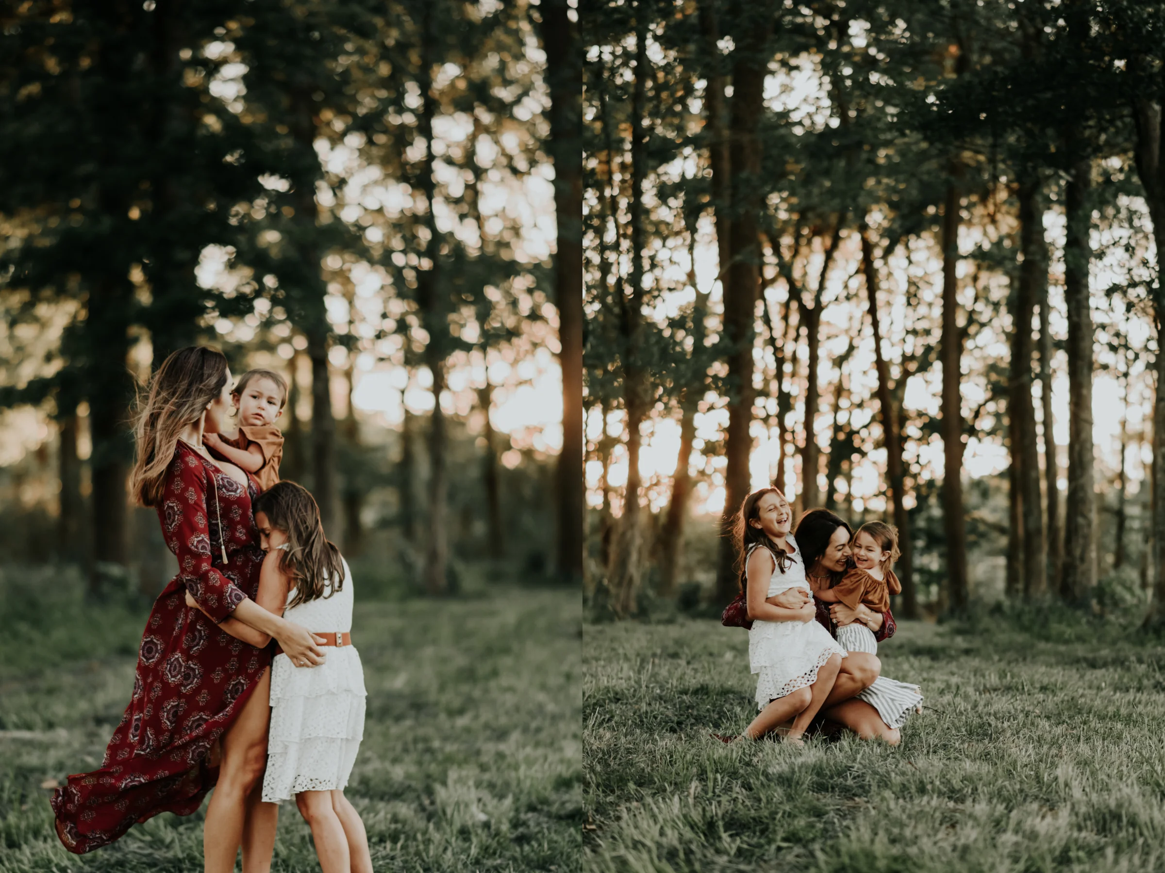 Mommy and Me Boho Styled Mini Session located in Clinton photographed by Magnolia and Grace Photography.
