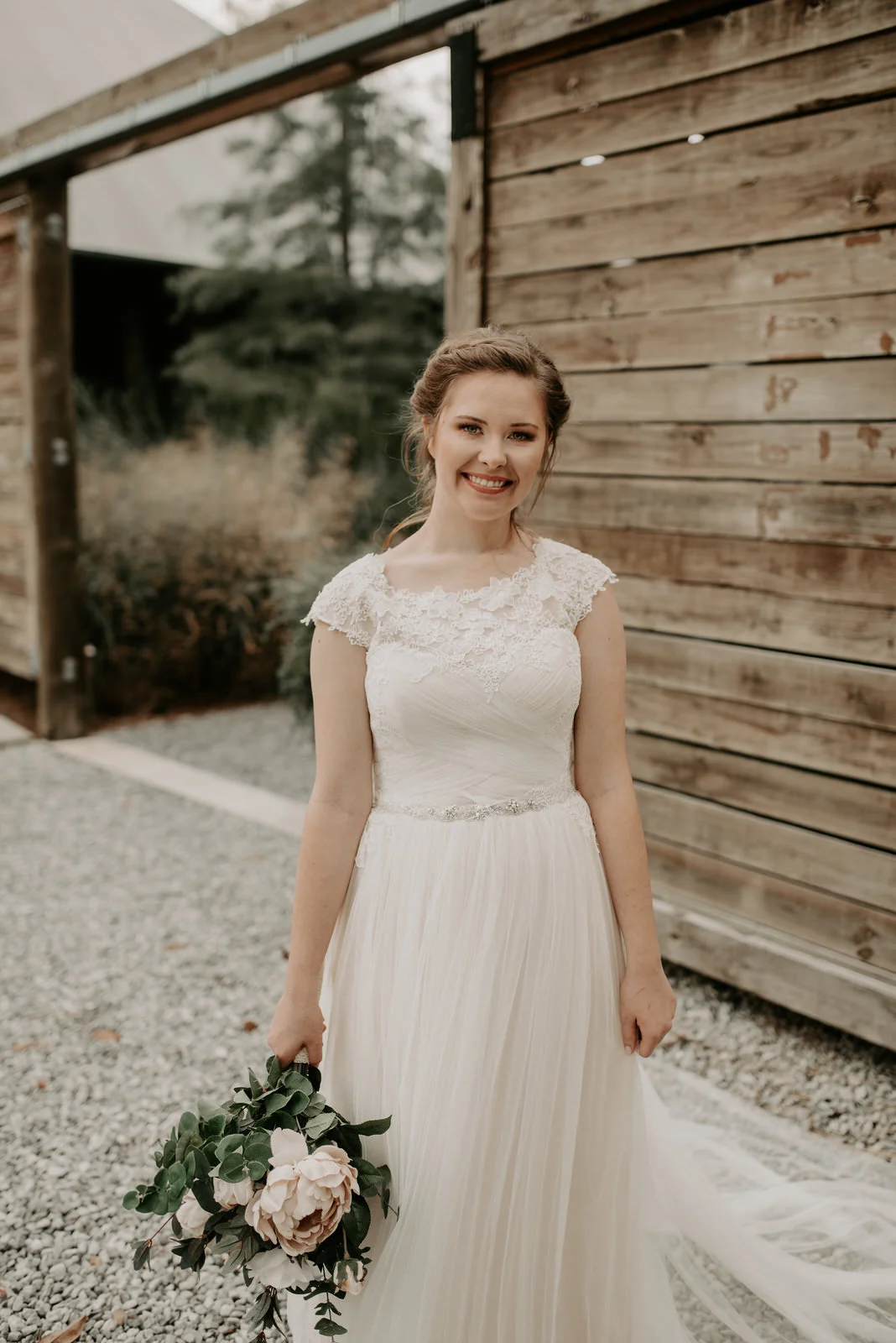 Beautiful, Simple Baton Rouge, Louisiana Bridal Session Pictures located at LSU Hilltop Arboretum Photographed by Magnolia and Grace Photography based out of Denham Springs, LA