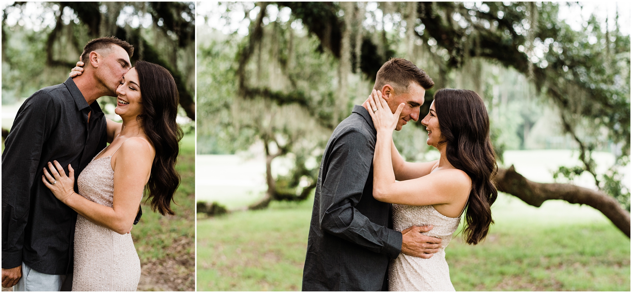 A Wedding Elopement under Oak Trees photographed by Taylor Hubbs Photography located in Baton Rouge, Louisiana. Taylor Hubbs Photography is a Lifestyle Family, Children, and Wedding Photographer that services southern Louisiana.
