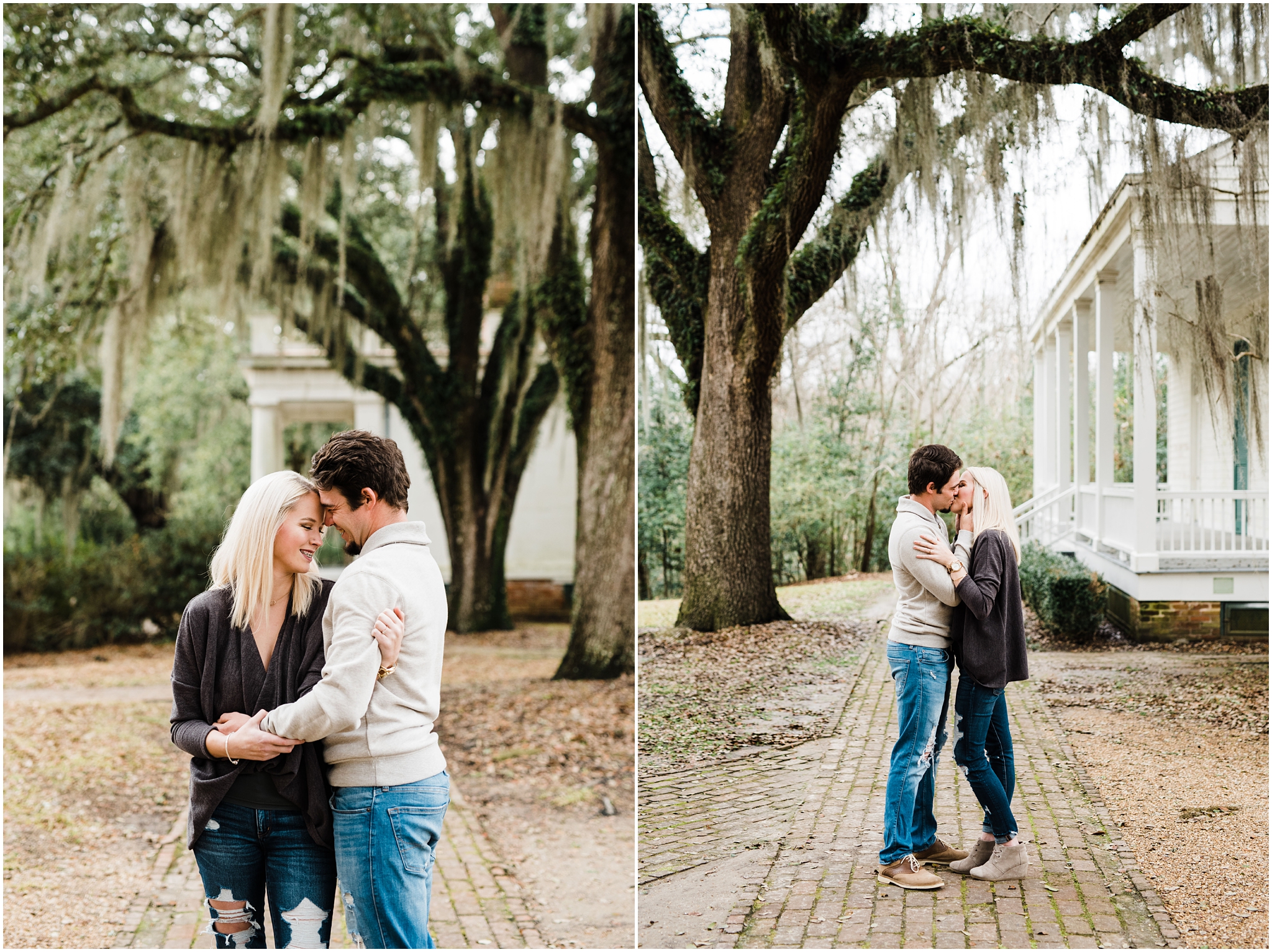 Rosedown Plantation St. Francisville Engagement and Family Session photographed by Taylor Hubbs Photography located in Baton Rouge, Louisiana.