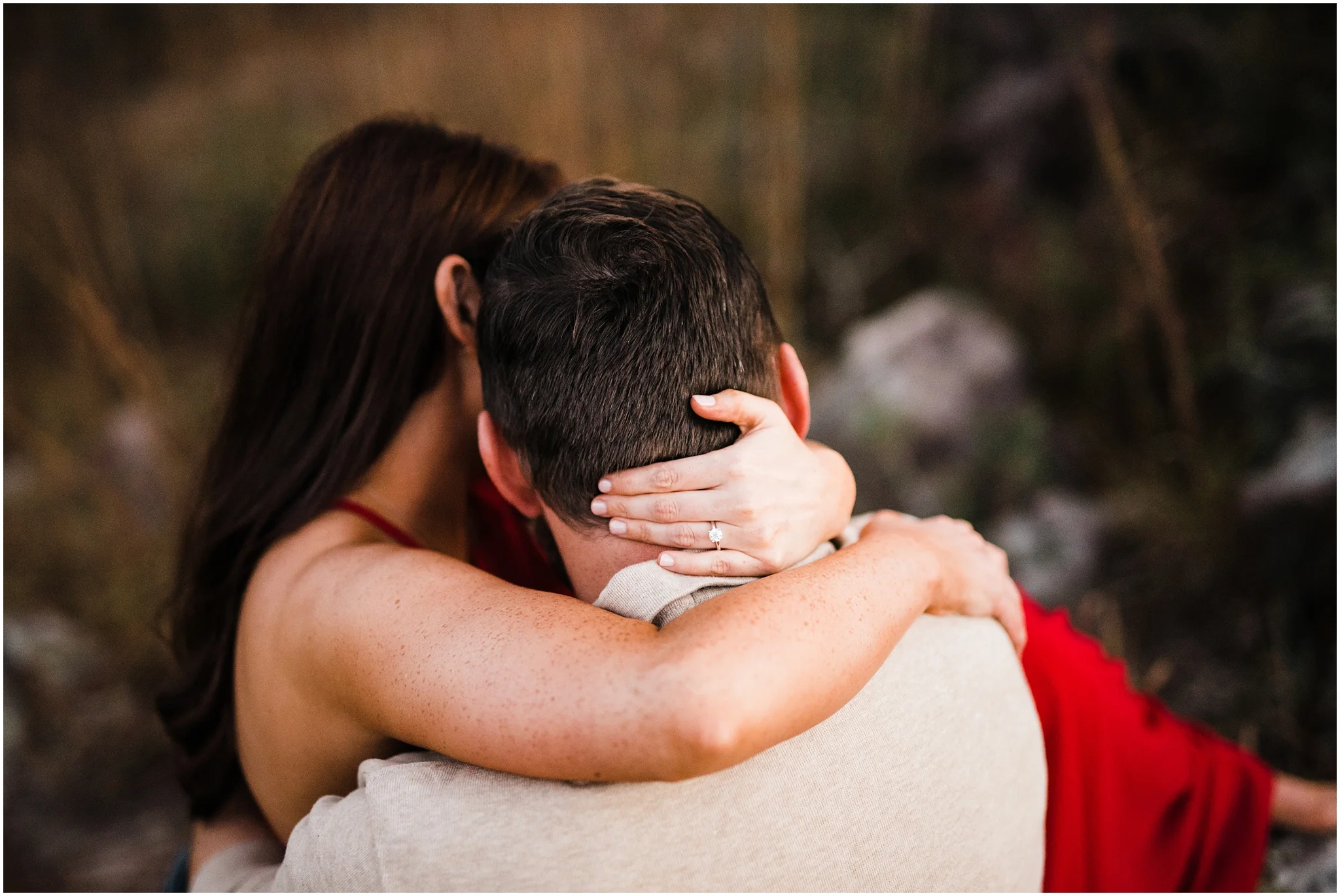 A Fall Kisatchie Forest Engagement Session photographed by Taylor Hubbs Photography, located in Baton Rouge, Louisiana. A wedding and lifestyle family photographer.