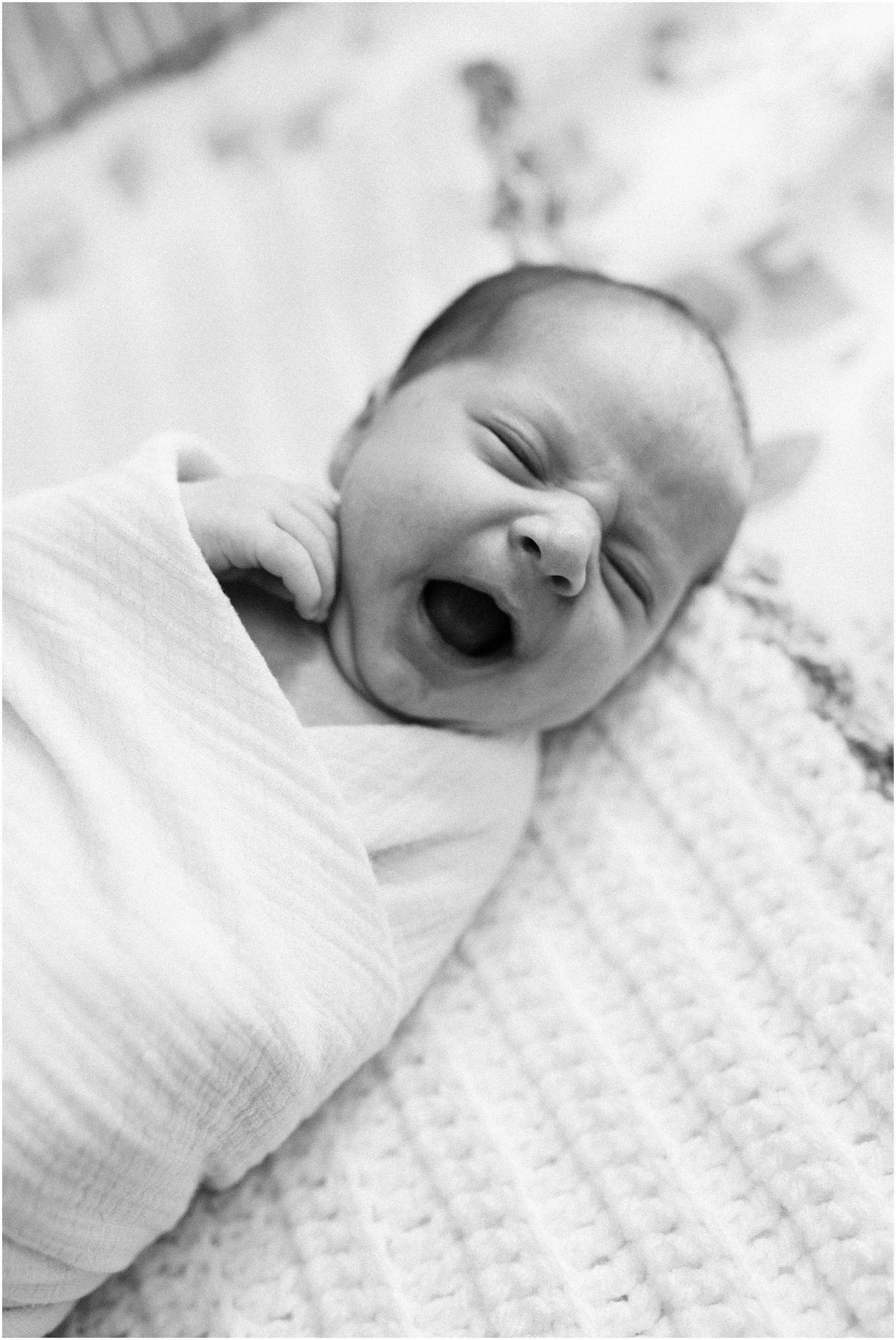 Baton Rouge Lifestyle In Home Newborn Session photographed by Taylor Hubbs Photography, a family, maternity, children, and newborn photographer.