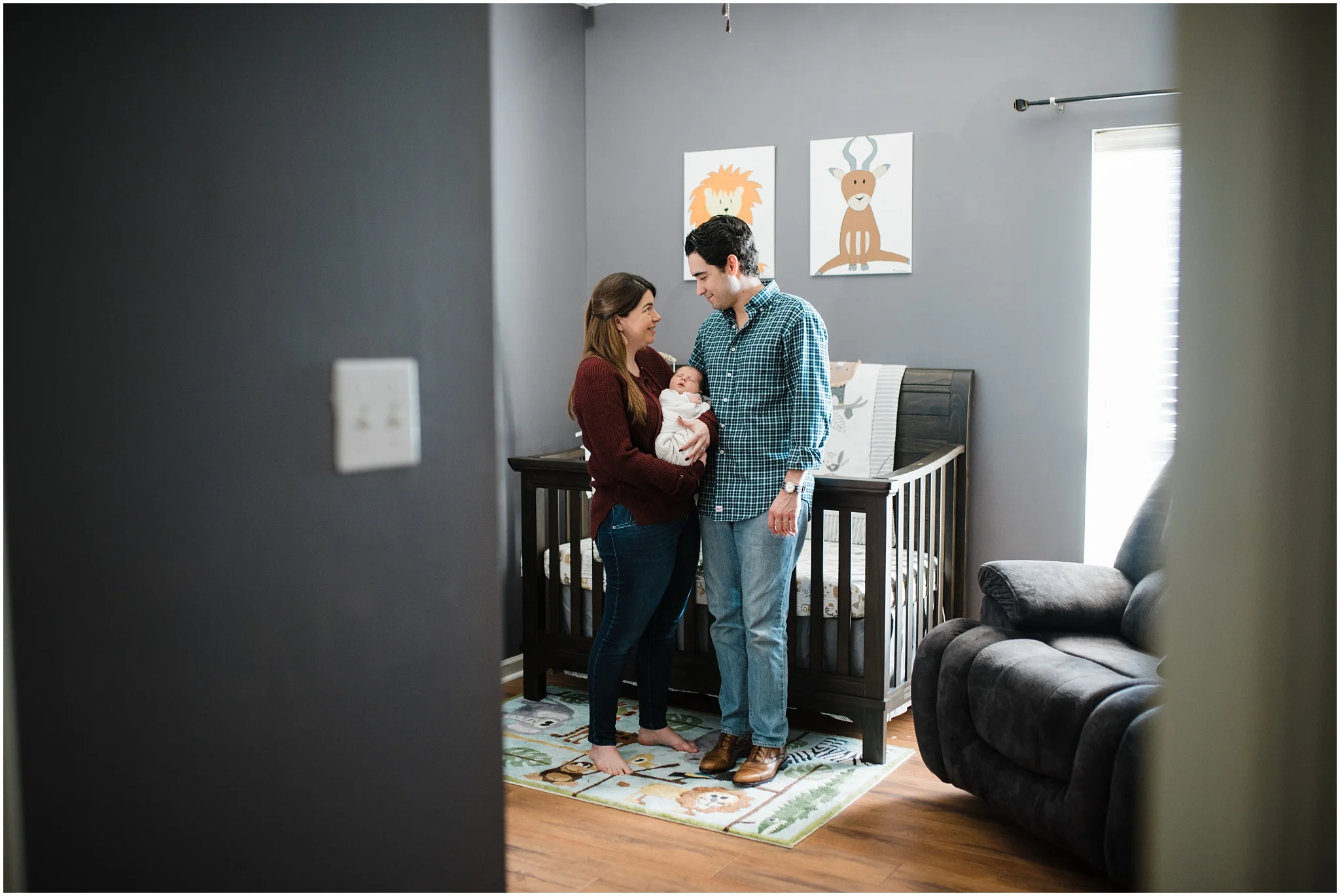 Baton Rouge Lifestyle In Home Newborn Session photographed by Taylor Hubbs Photography, a family, maternity, children, and newborn photographer.