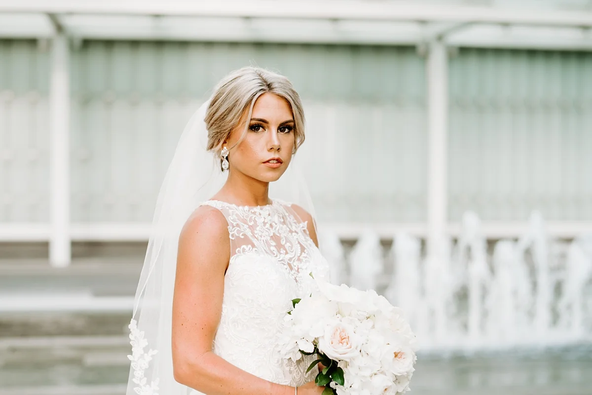 Baton Rouge Downtown Bridal Session Shaw Center photographed by Taylor Hubbs Photography, Wedding and Family photographer in Baton Rouge, Louisiana