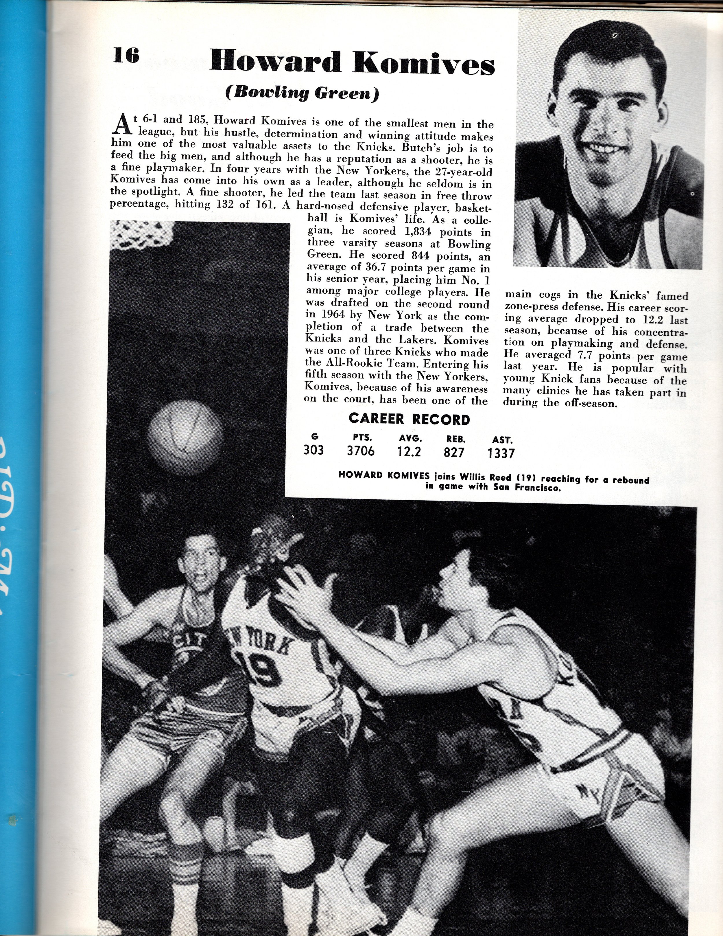 Knicks vs Boston 1968 Scorecard - Komives.jpg