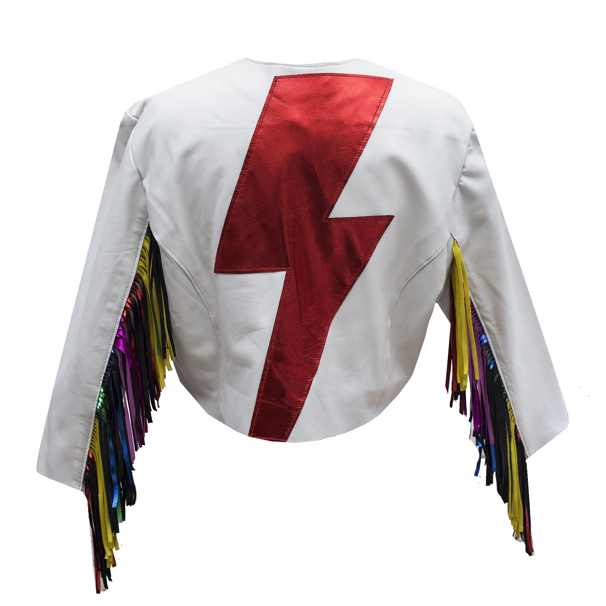 rainbow tassel jacket