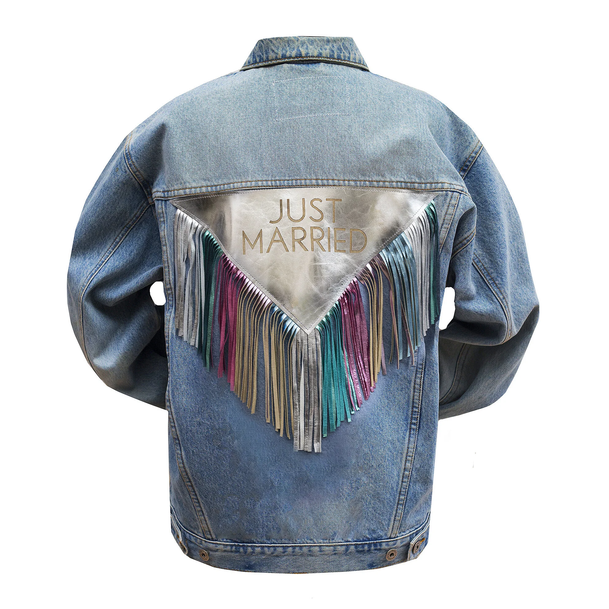 Design 13: Bespoke Tassel Denim Jacket 